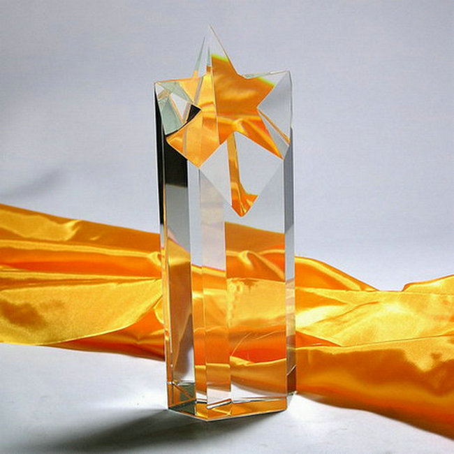 水晶獎杯